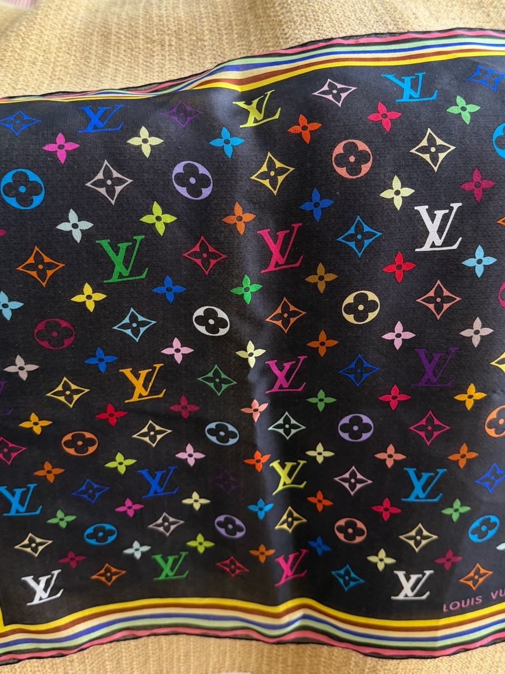 AUTHENTIC Louis Vuitton x Takashi Murakami Monogram Multicolor from Paris